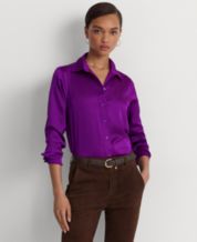 Macy's 2025 purple blouses