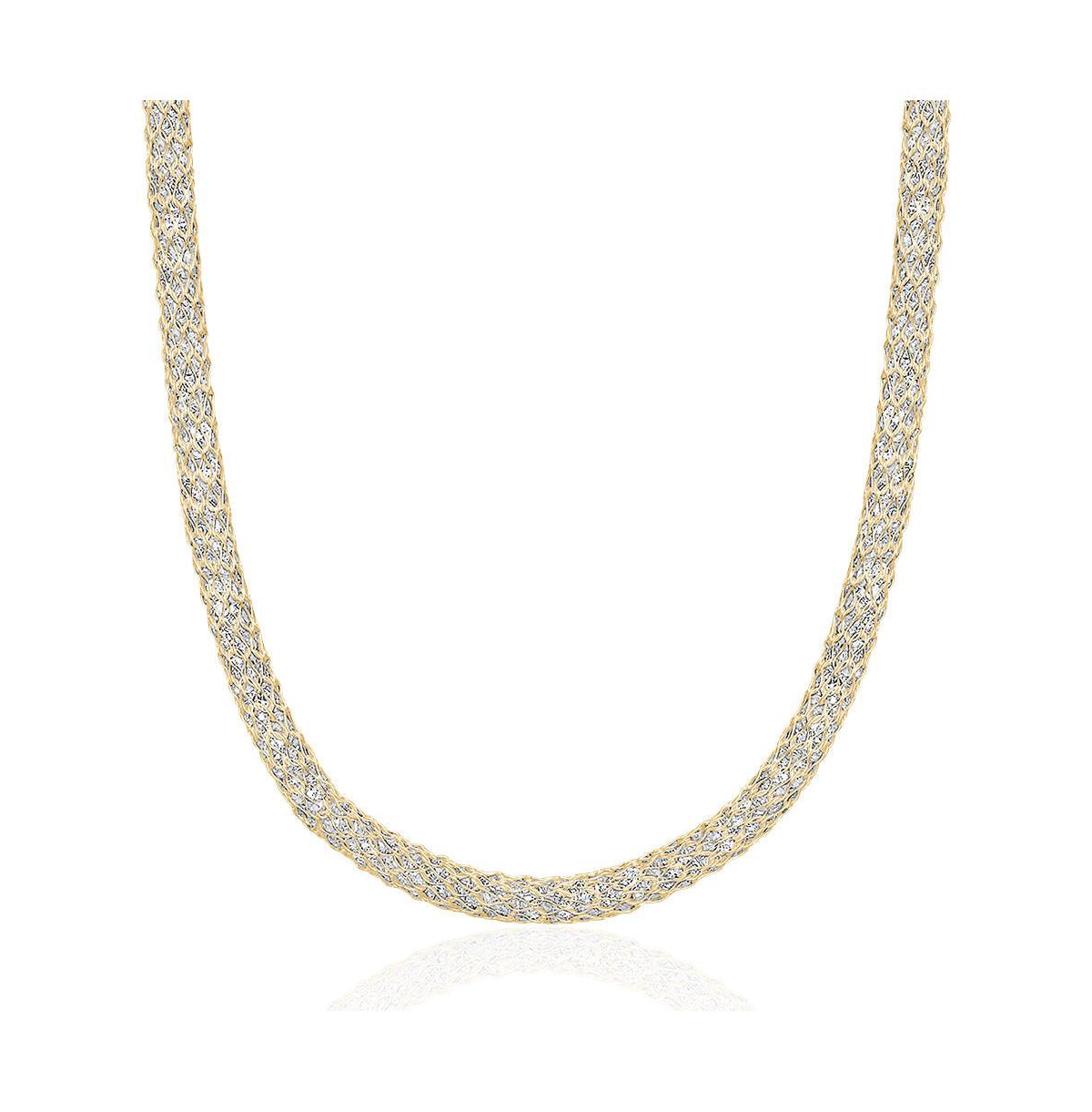 5A Cubic Zirconia Vintage Necklace Gold - Gold