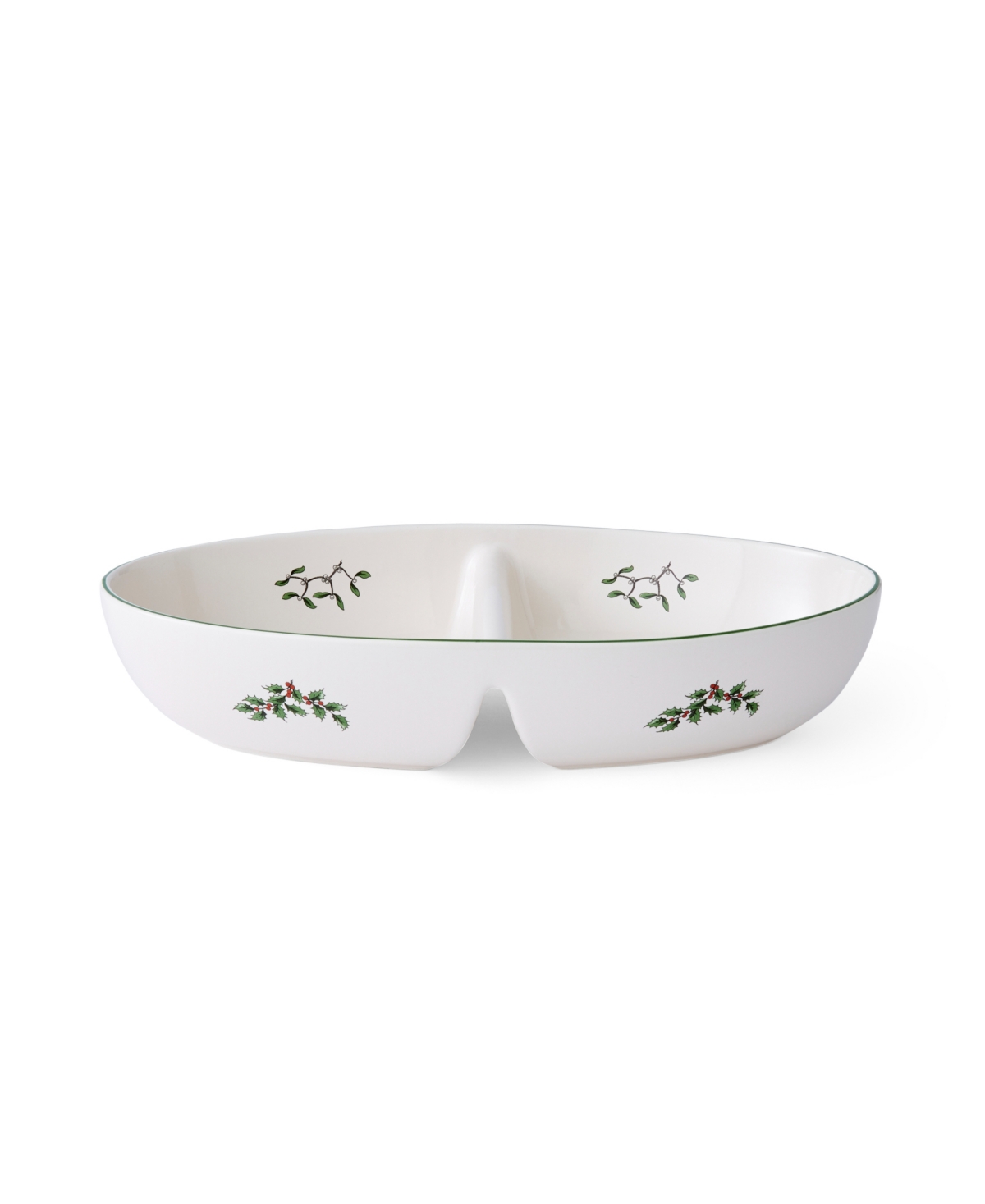 Spode Christmas Tree Traditional Tree Divided Server