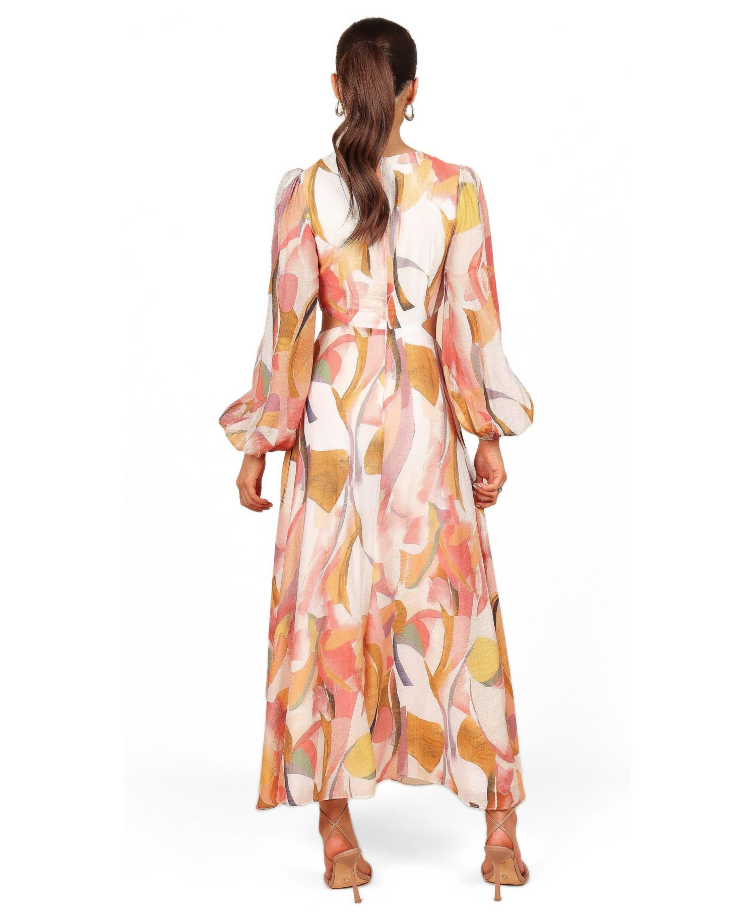Women's Laquin Long Sleeve Maxi Dress