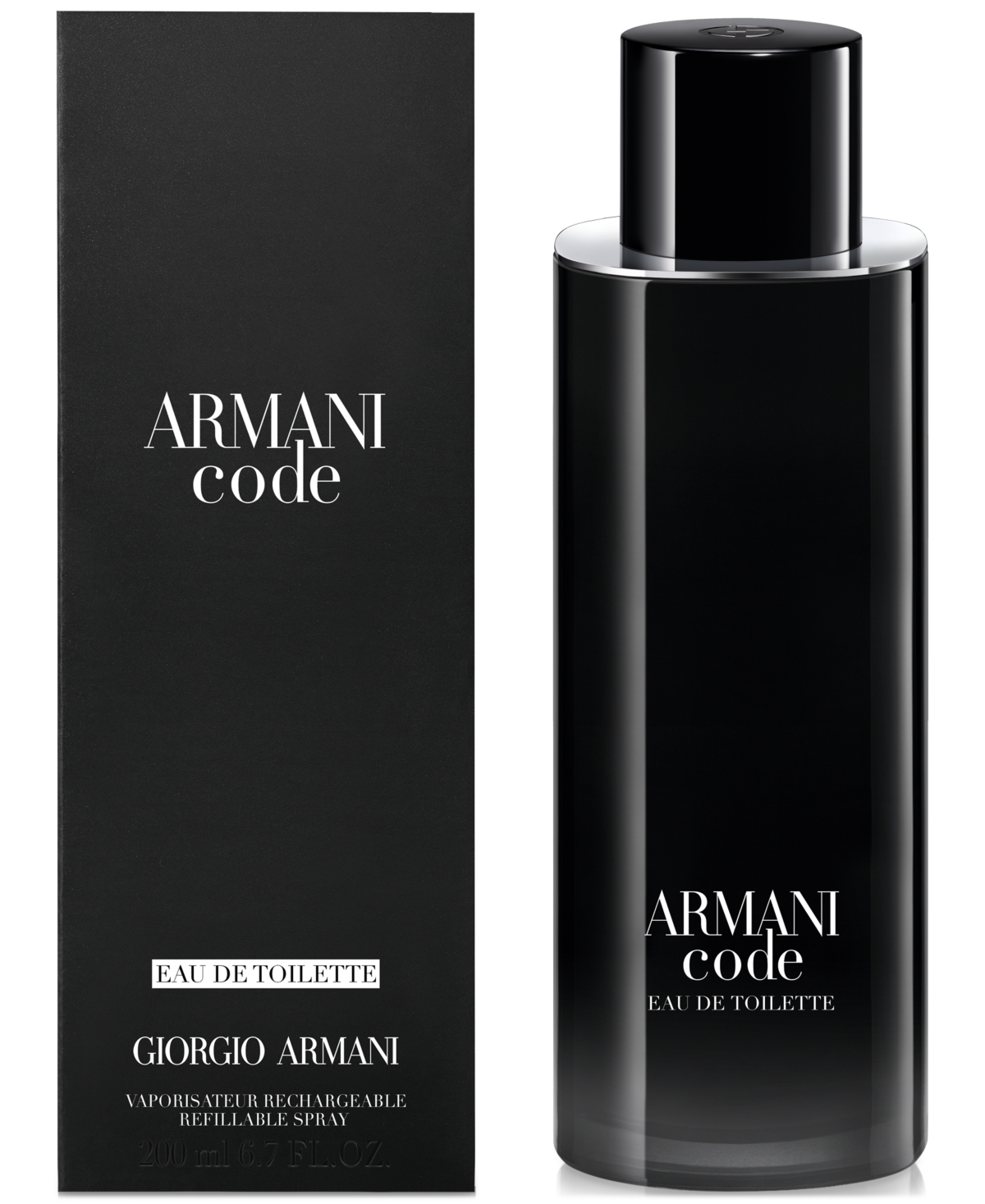 Shop Giorgio Armani Men's Armani Code Eau De Toilette Spray, 6.7 Oz., Created For Macy's In No Color