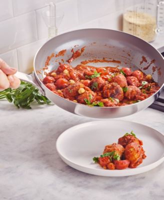 Chatham Tri-Ply Stainless Steel Ceramic Nonstick 3 Piece Frying Pan Set