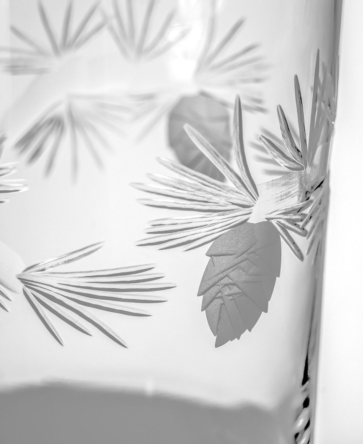 Rolf Glass Icy Pine Double Old Fashioned Glass - Set of 4 Glasses