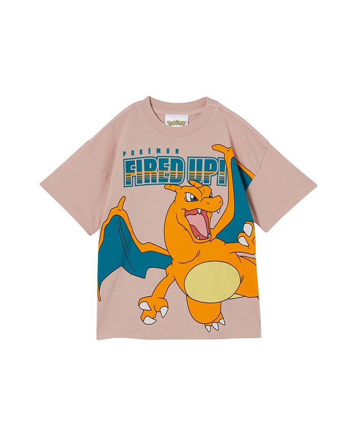 COTTON ON Big Boys Pokémon Drop Shoulder Short Sleeve T-shirt - Macy's