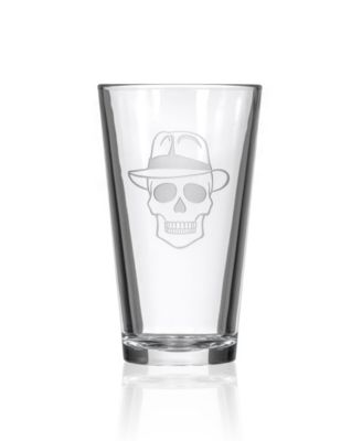 Numbskulls Beer Pint Glass 16oz - Set of 4 Glasses