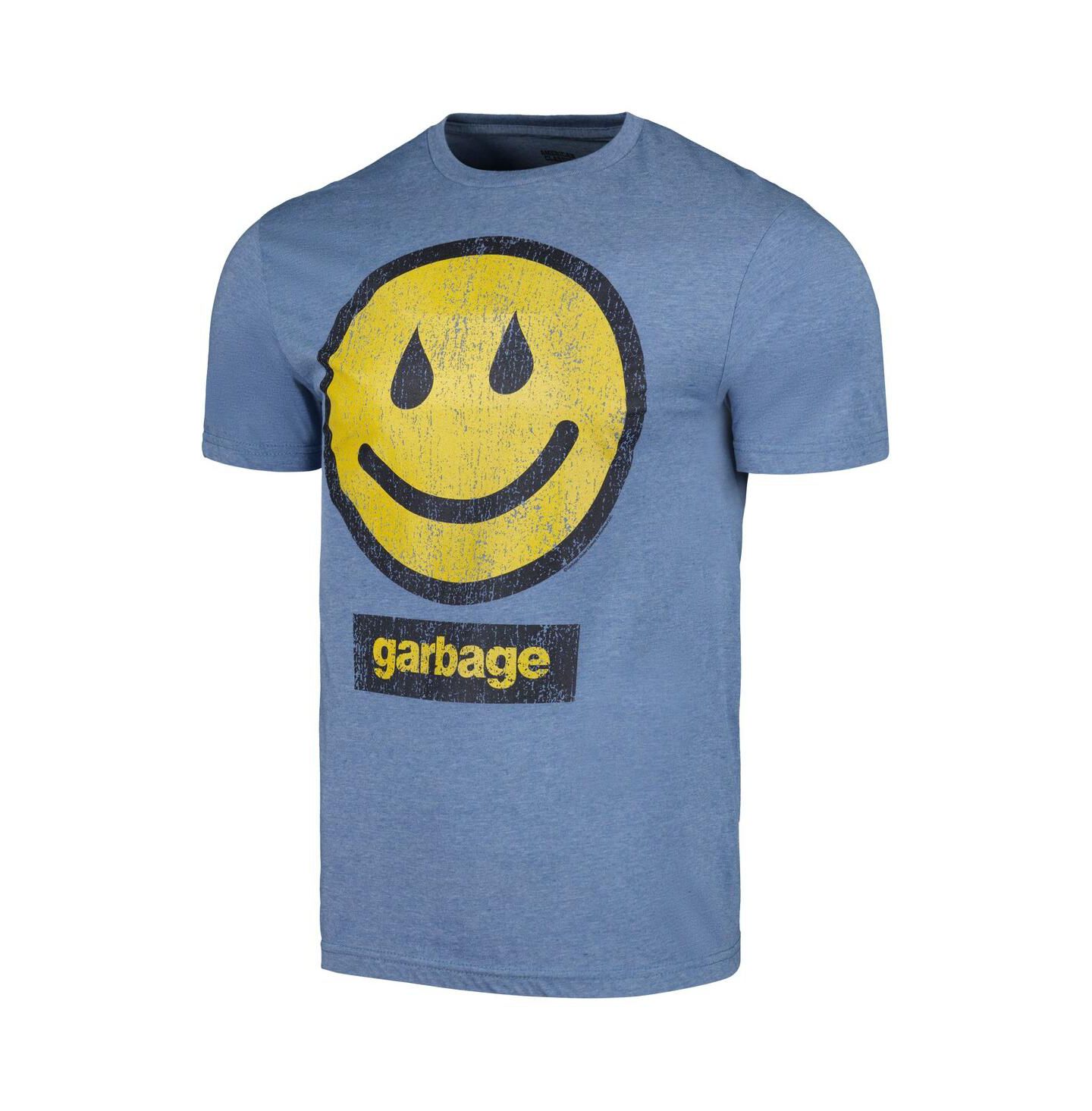 Мужская футболка American Classics Heather Royal Garbage Smile — фото 3