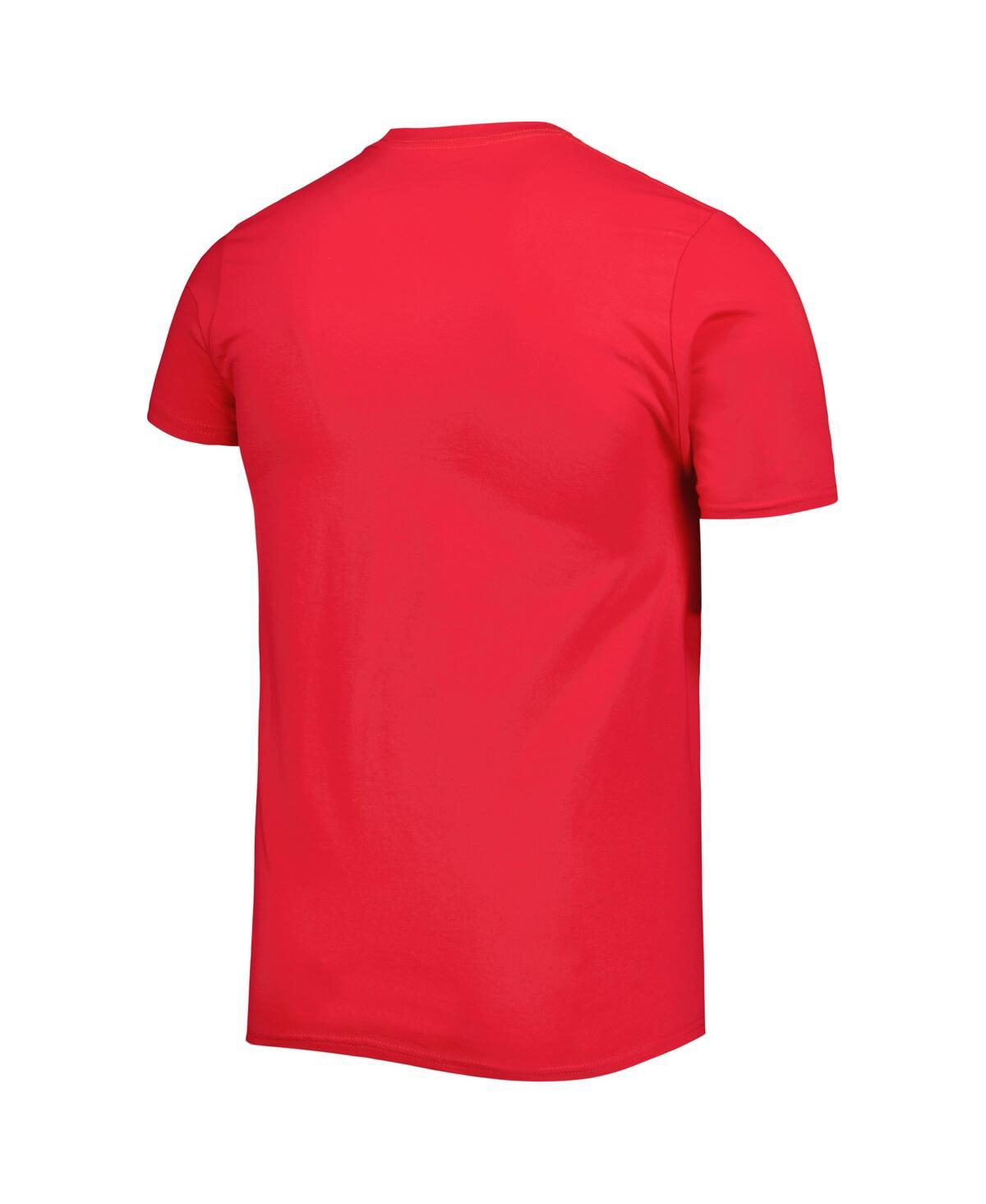 Shop Mitchell & Ness Men's  Red Real Salt Lake Serape T-shirt