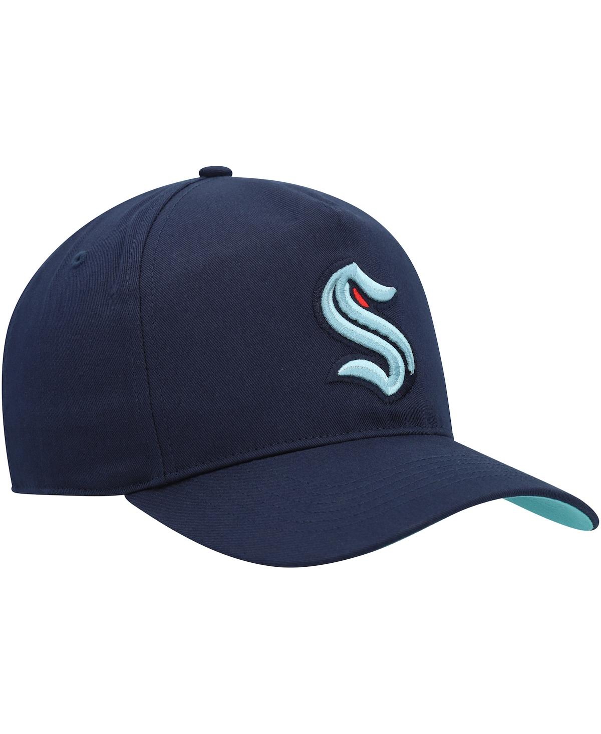 47 Brand Men's Deep Sea Blue Seattle Kraken Clean Up Adjustable Hat In Deep Sea Blue