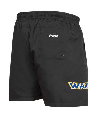 Men's Black Golden State Warriors Classics Woven Shorts