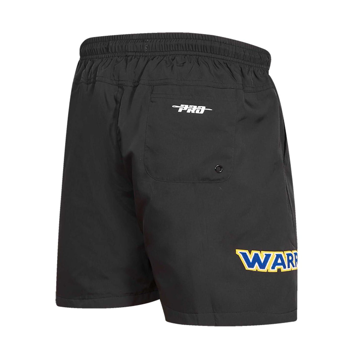 Мужские шорты Pro Standard Black Golden State Warriors Classics Woven — фото 4