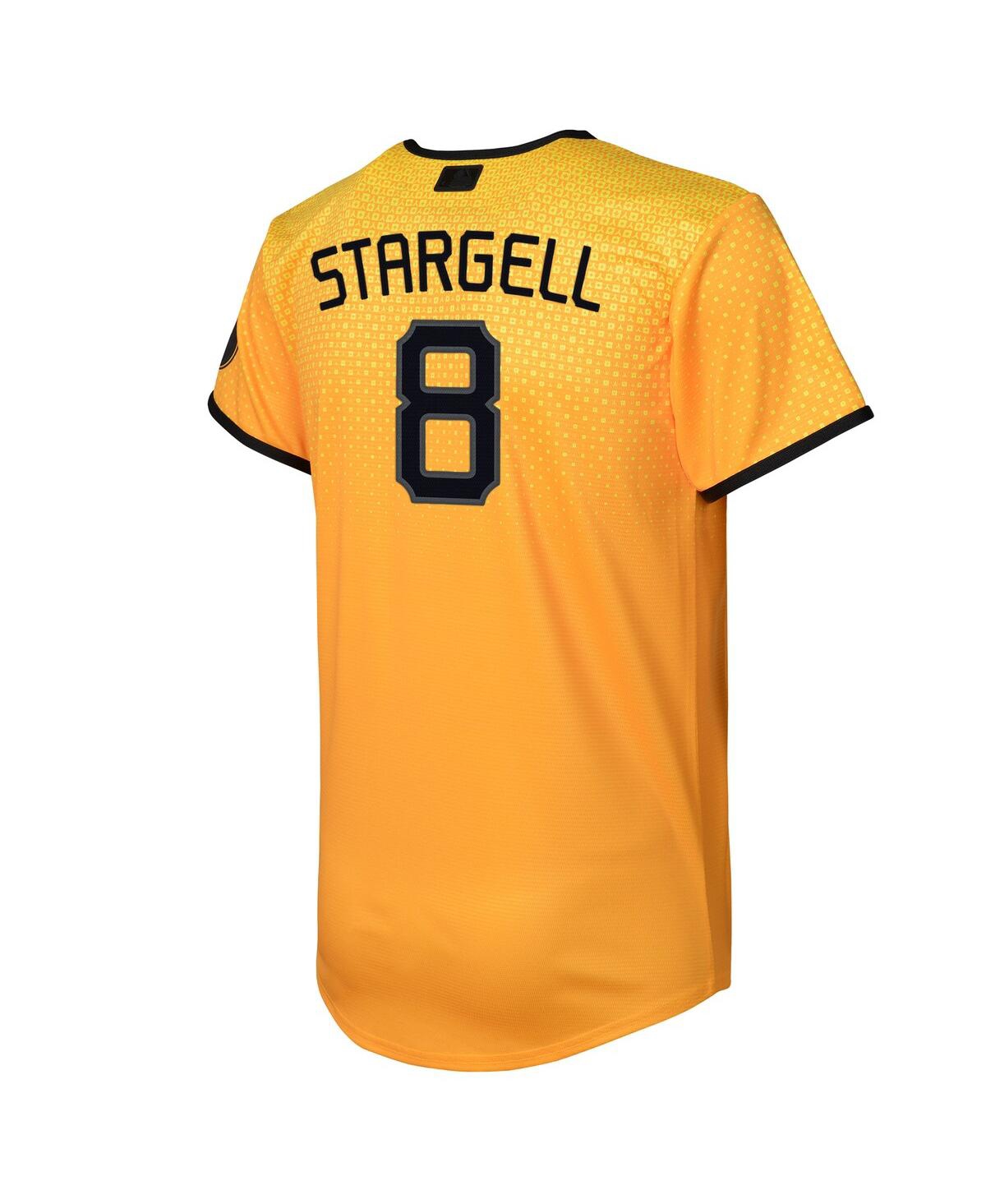 Big Boys and Girls Nike Willie StargellPittsburgh Pirates 2023 City Connect Replica Player Jersey - Gold