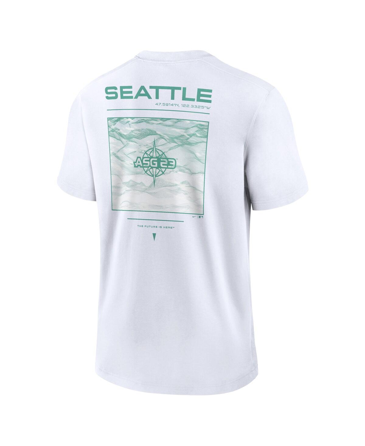 Nike Men's  White 2023 Mlb All-star Game T-shirt In White
