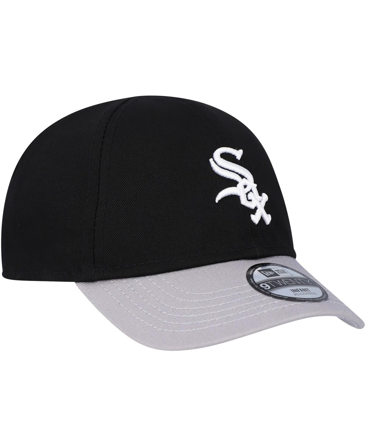 Shop New Era Infant Boys And Girls  Black Chicago White Sox Team Color My First 9twenty Flex Hat