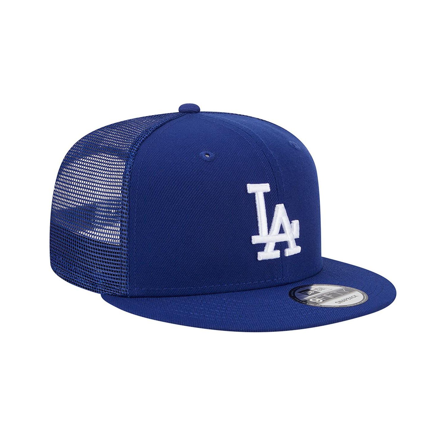 Men's Royal Los Angeles Dodgers Team Color Trucker 9FIFTY Snapback Hat