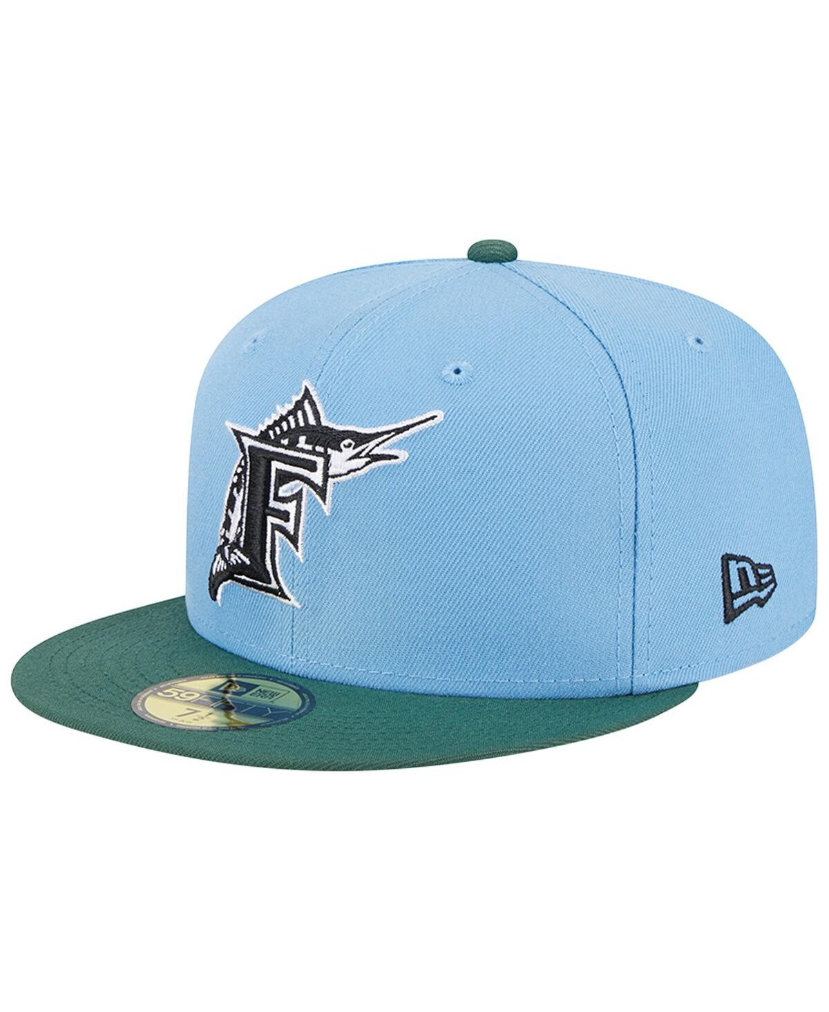 Men's New Era Cilantro Florida Marlins 2003 World Series Cooperstown Collection 59FIFTY Fitted Hat - Cilantro