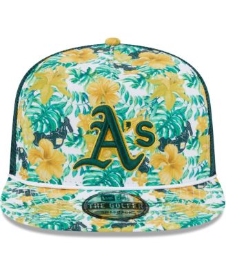 Men's Oakland Athletics Tropic Floral Golfer Snapback Hat