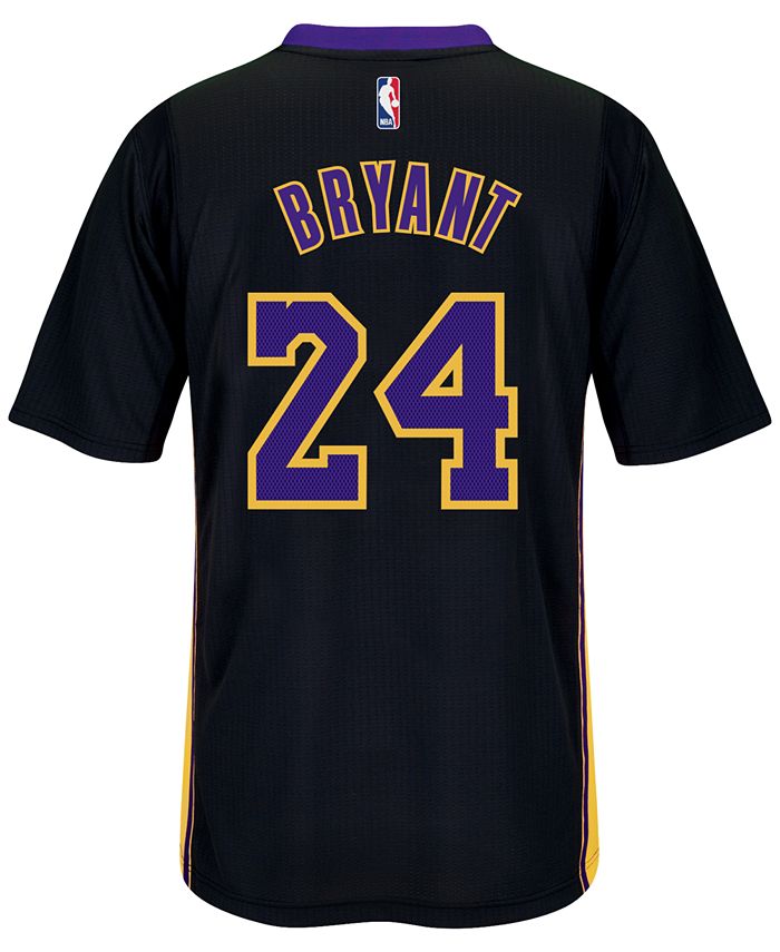 adidas Men's Short-Sleeve Kobe Bryant Los Angeles Lakers Swingman