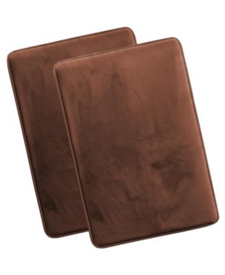 Non-Slip, Ultra Soft Plush, Memory Foam Bath Rug - Large 20"x32" - 2 Pack