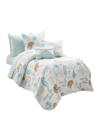 Harbor Life 5-Piece Quilt, Twin/Twin XL
