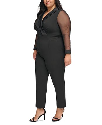 Jessica howard lace new arrivals jumpsuit