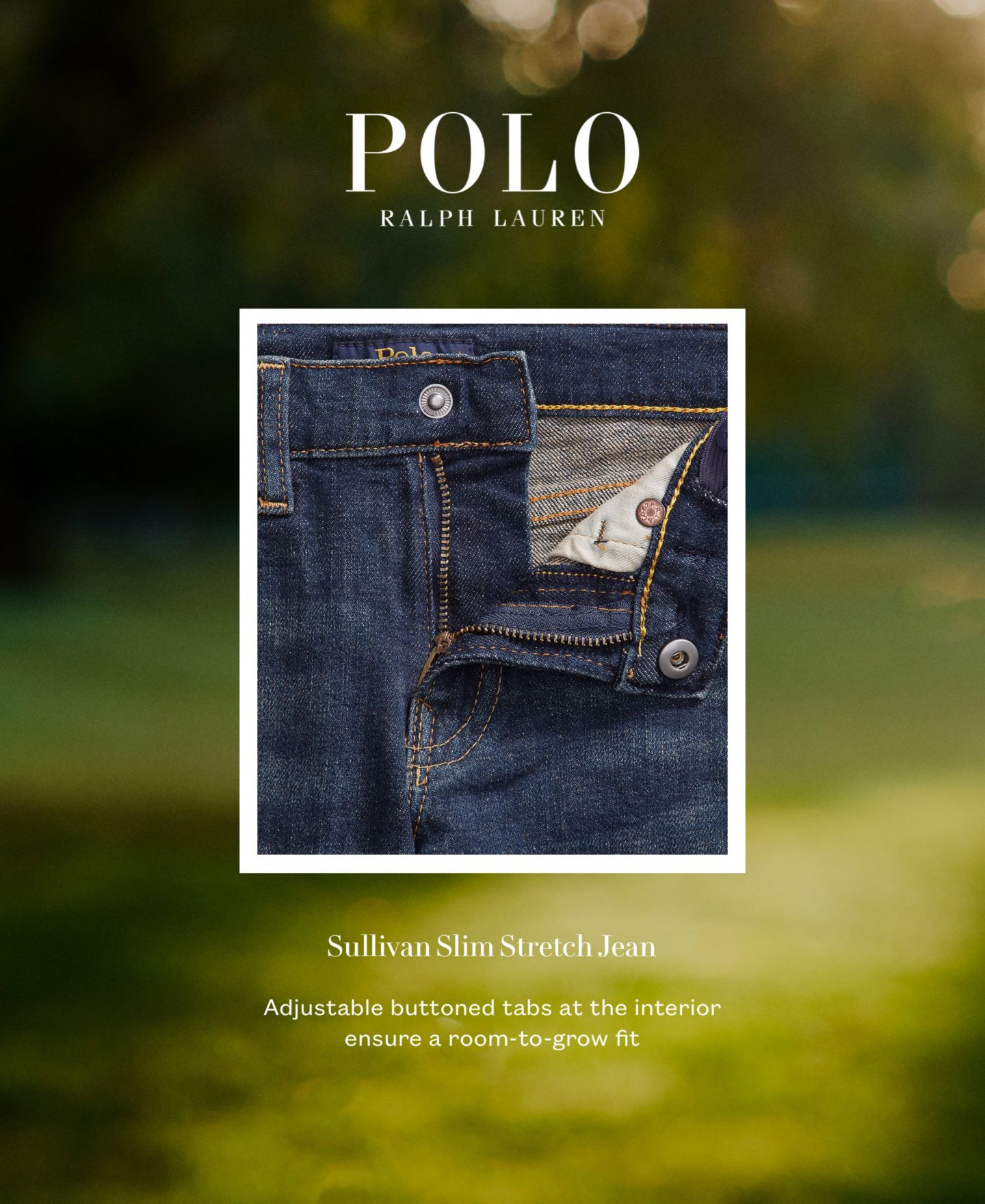 Джинсы Polo Ralph Lauren Sullivan Slim Stretch Jeans для мальчиков, цвет: Варёный, вариант 1 — фото 7