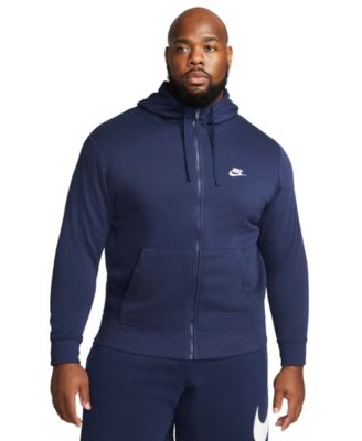 Nike Men's Sportswear Club Fleece Full-Zip Hoodie - Macy's