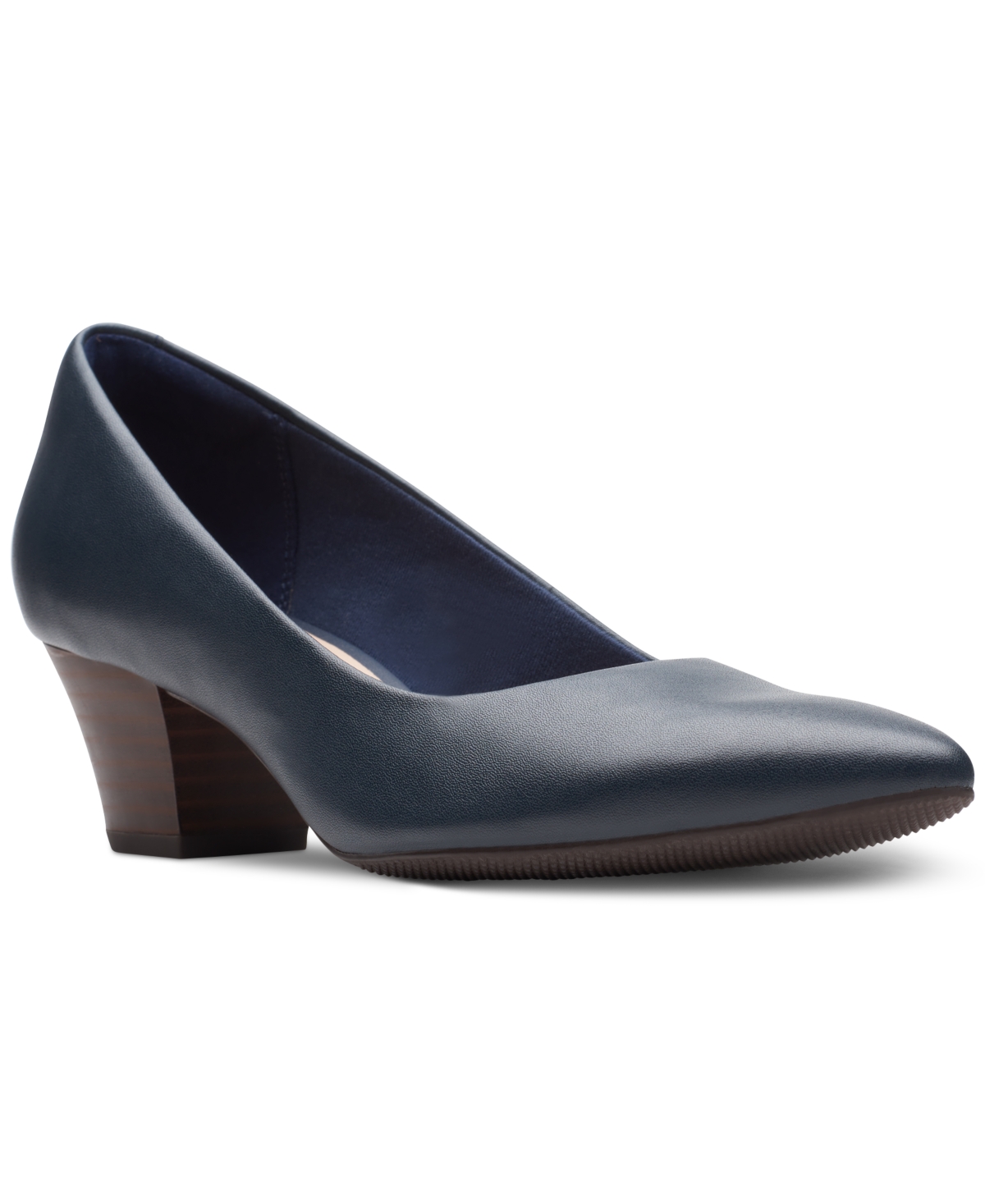 Clarks Women's Teresa Step Block-heel Comfort Pumps Women's Shoes In ...