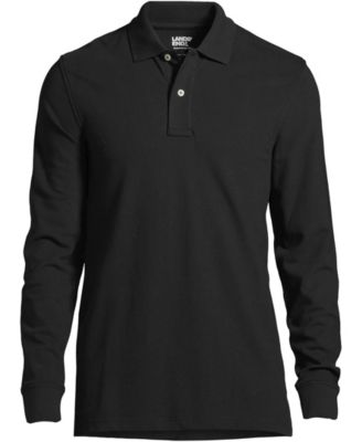 Big & Tall comfort First Long Sleeve Mesh Polo T-Shirt