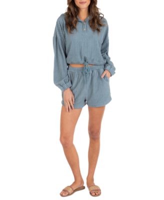 Hurley - Juniors' Trista Henley Hoodie Top