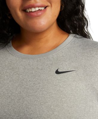 Plus Size Active Dri-FIT Women's Short-Sleeve Logo T-Shirt 