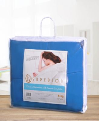 All Season Down Alternative Reversible Comforter, Twin