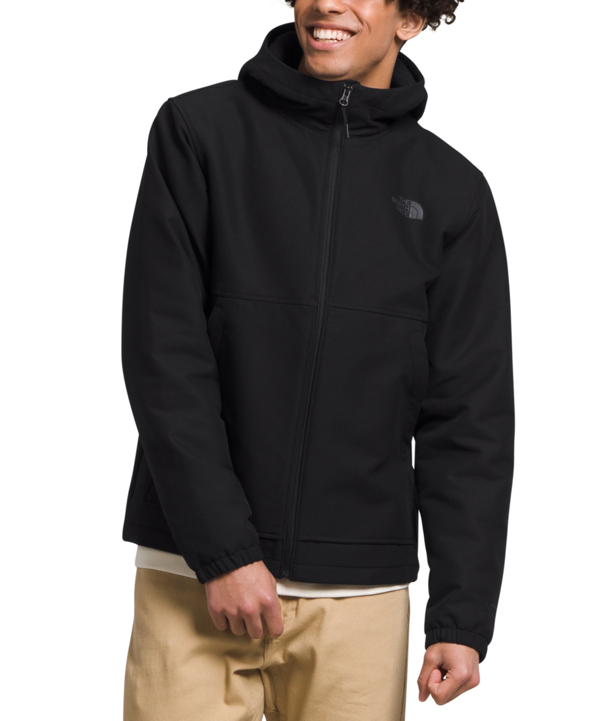 The North Face Men's Camden Thermal Fleece Lined Hoodie In Tnf Black Heather