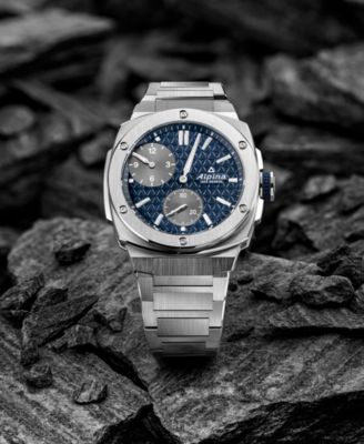 Men's Swiss Automatic Alpiner Extreme Regulator Stainless Steel Bracelet Watch 41mm