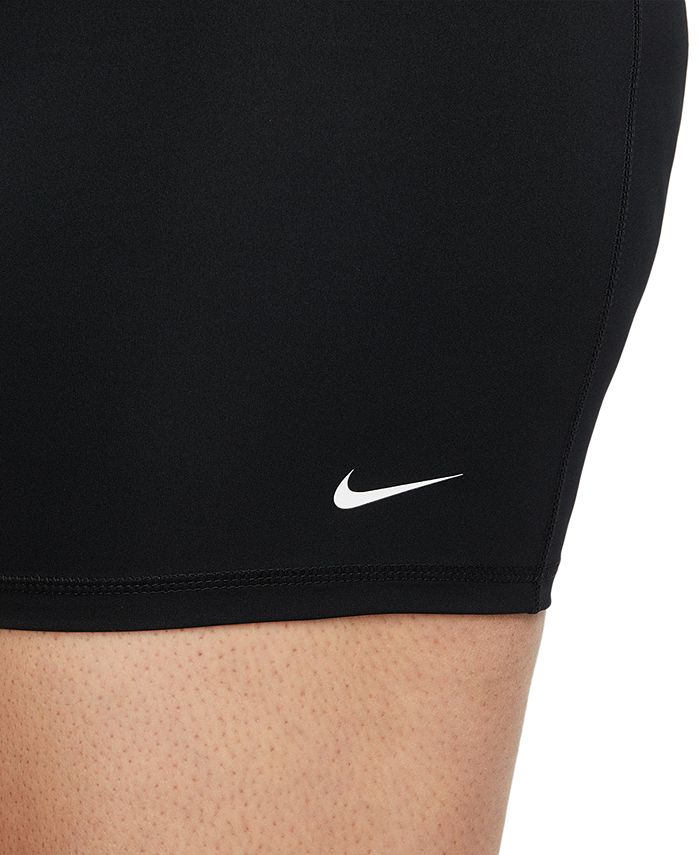Nike Plus Size Active Pro-365 Dri-FIT Elastic Logo Shorts - Macy's