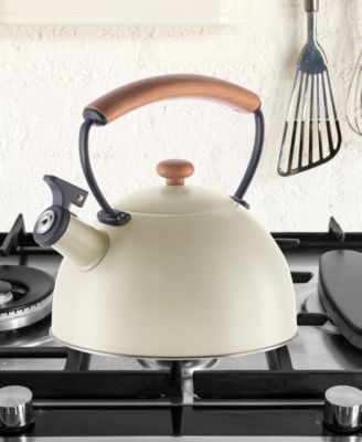 2.5 Litre Whistling Tea Kettle with Wood Handle