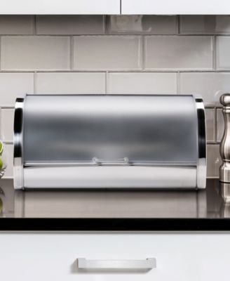 7.75&amp;quot; Bread Box with Frosted Lid