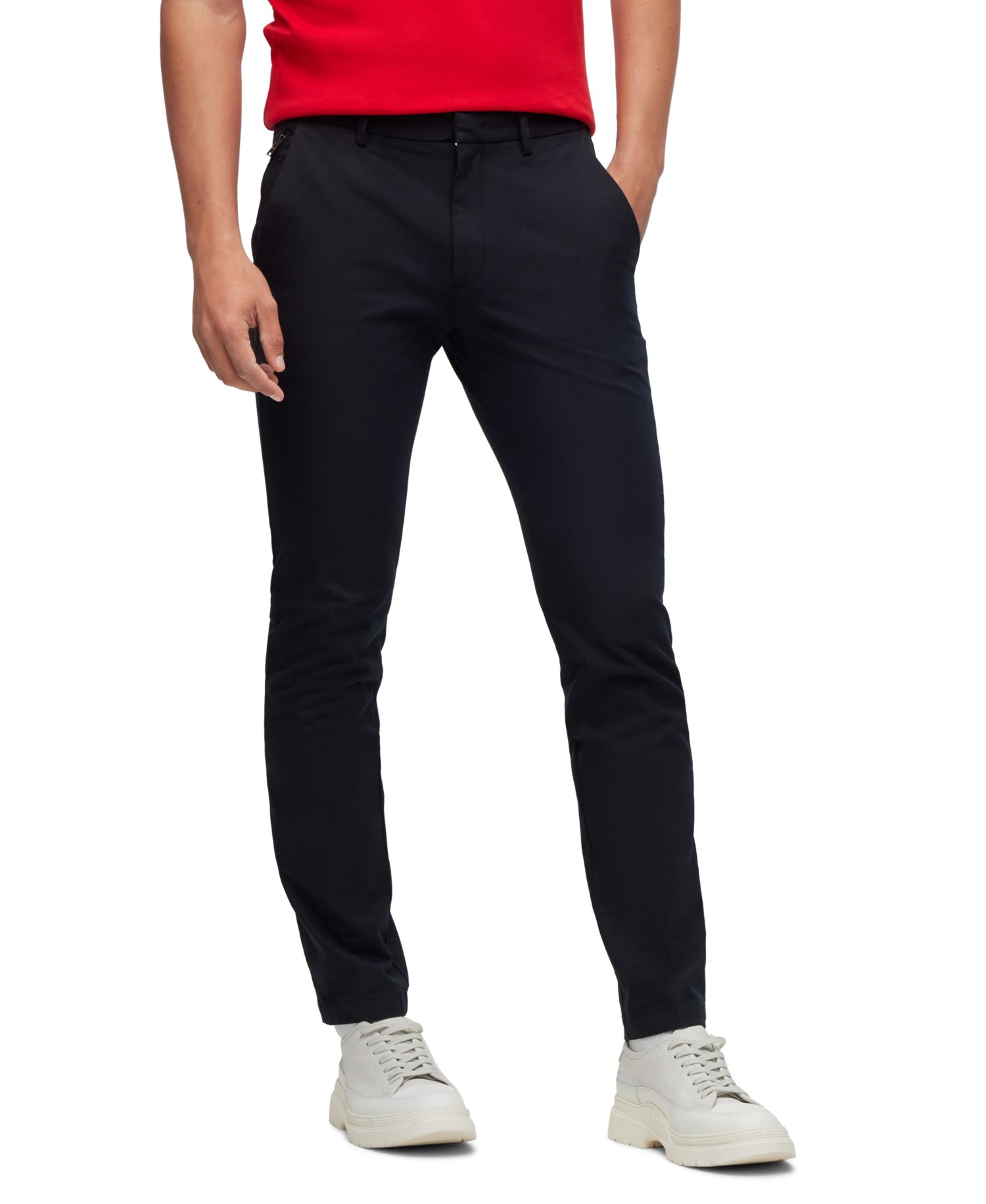 Men's Stretch Slim-Fit Trousers