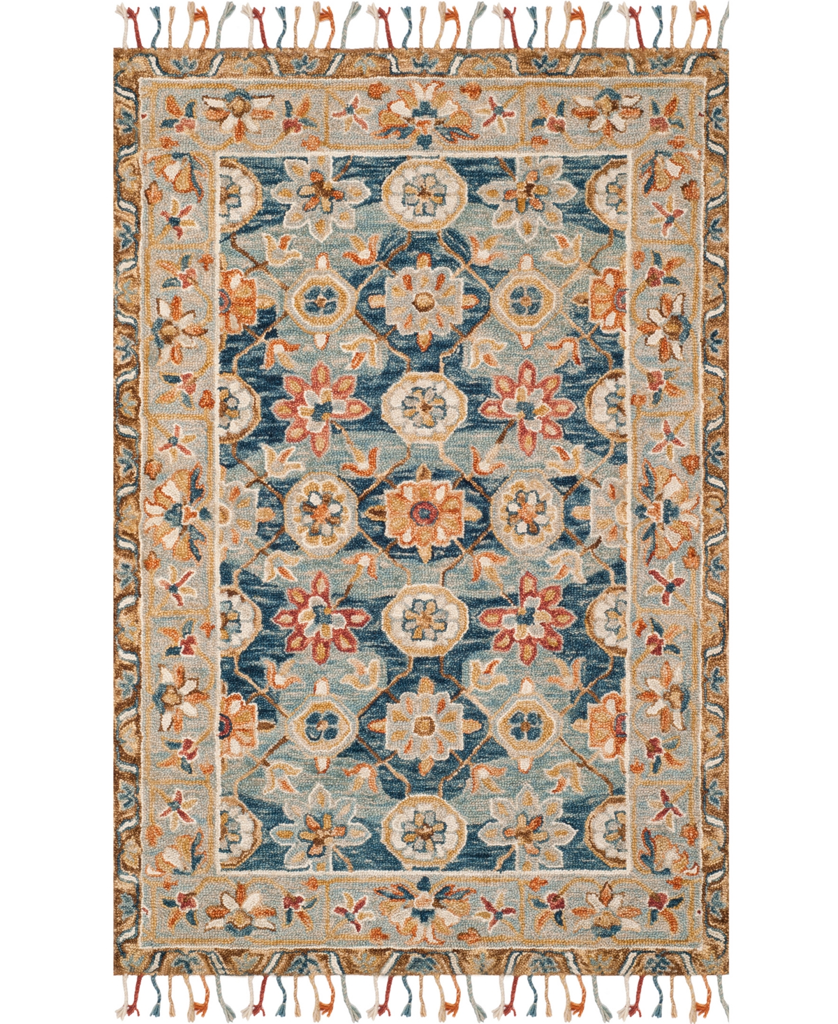 Safavieh Aurora APN110 11' x 15' Area Rug - Gray, Navy