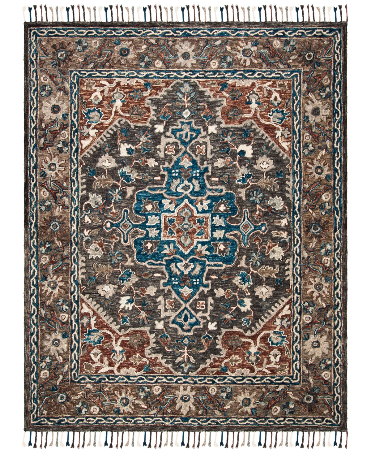 Safavieh Aurora APN112 10' x 14' Area Rug - Charcoal