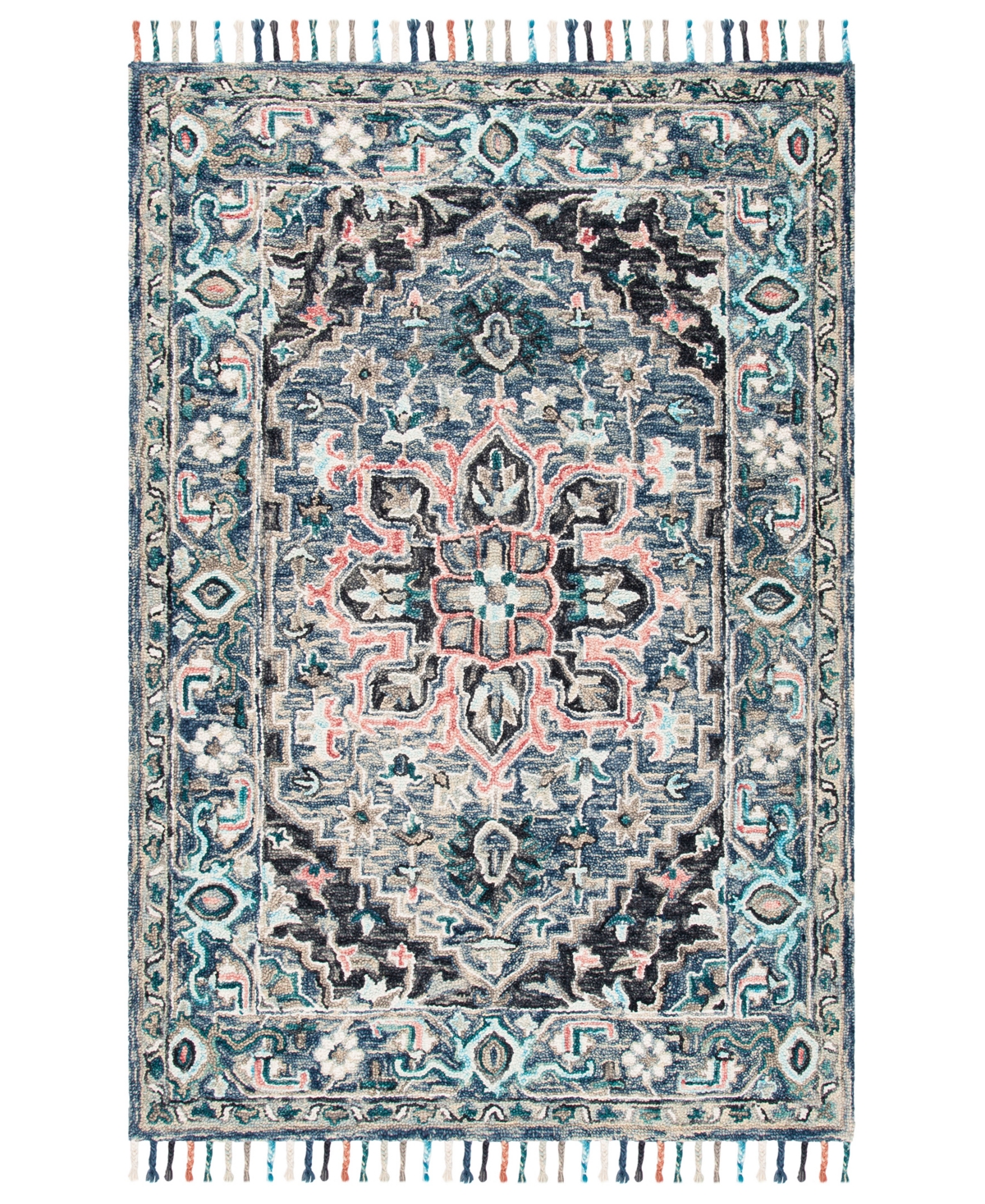 Safavieh Aurora APN124 10' x 14' Area Rug - Pink, Blue