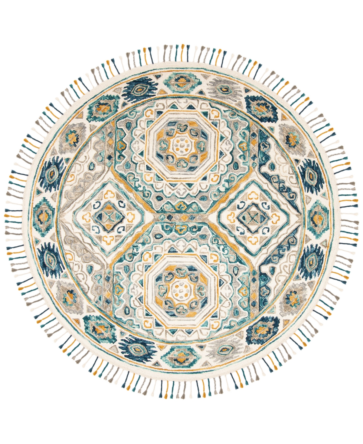 Safavieh Aurora APN251 7' x 7' Round Area Rug - Ivory