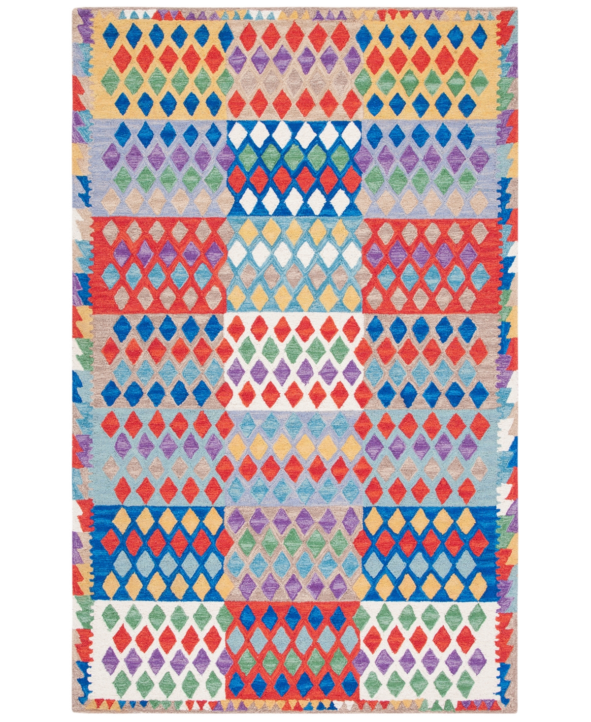 Safavieh Aurora APN406 8' x 10' Area Rug - Red, Blue