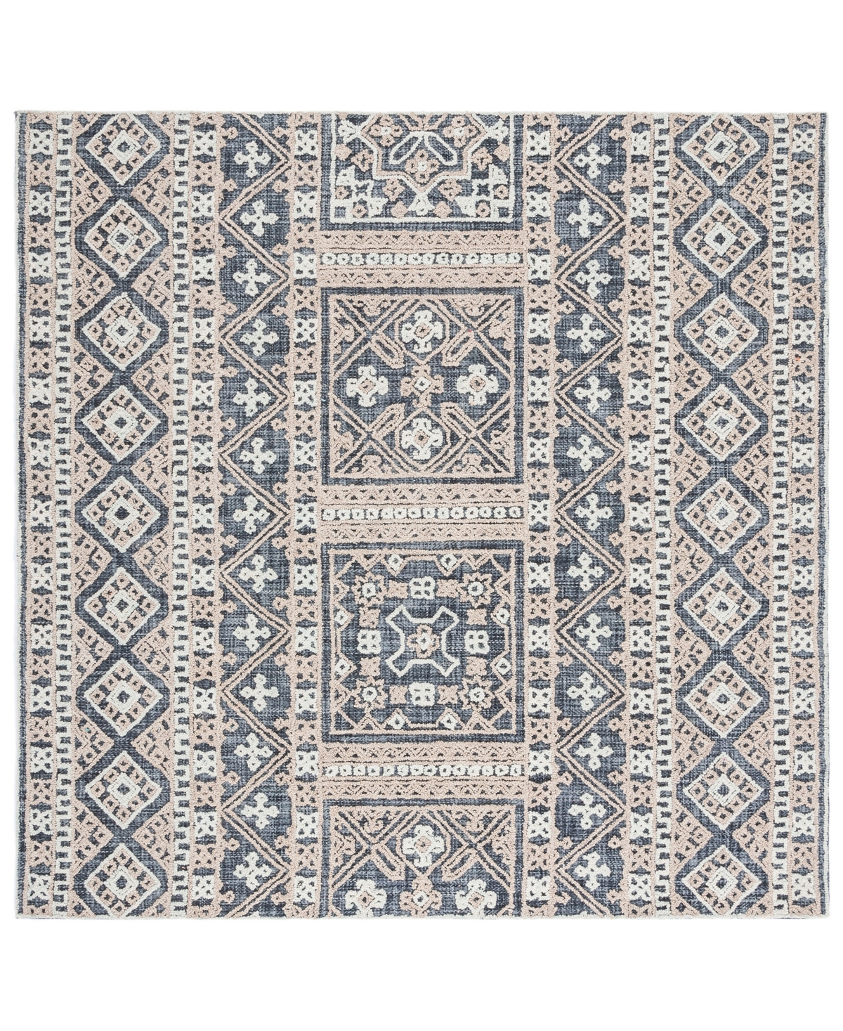 Safavieh Aurora APN532 7' x 7' Square Area Rug - Charcoal