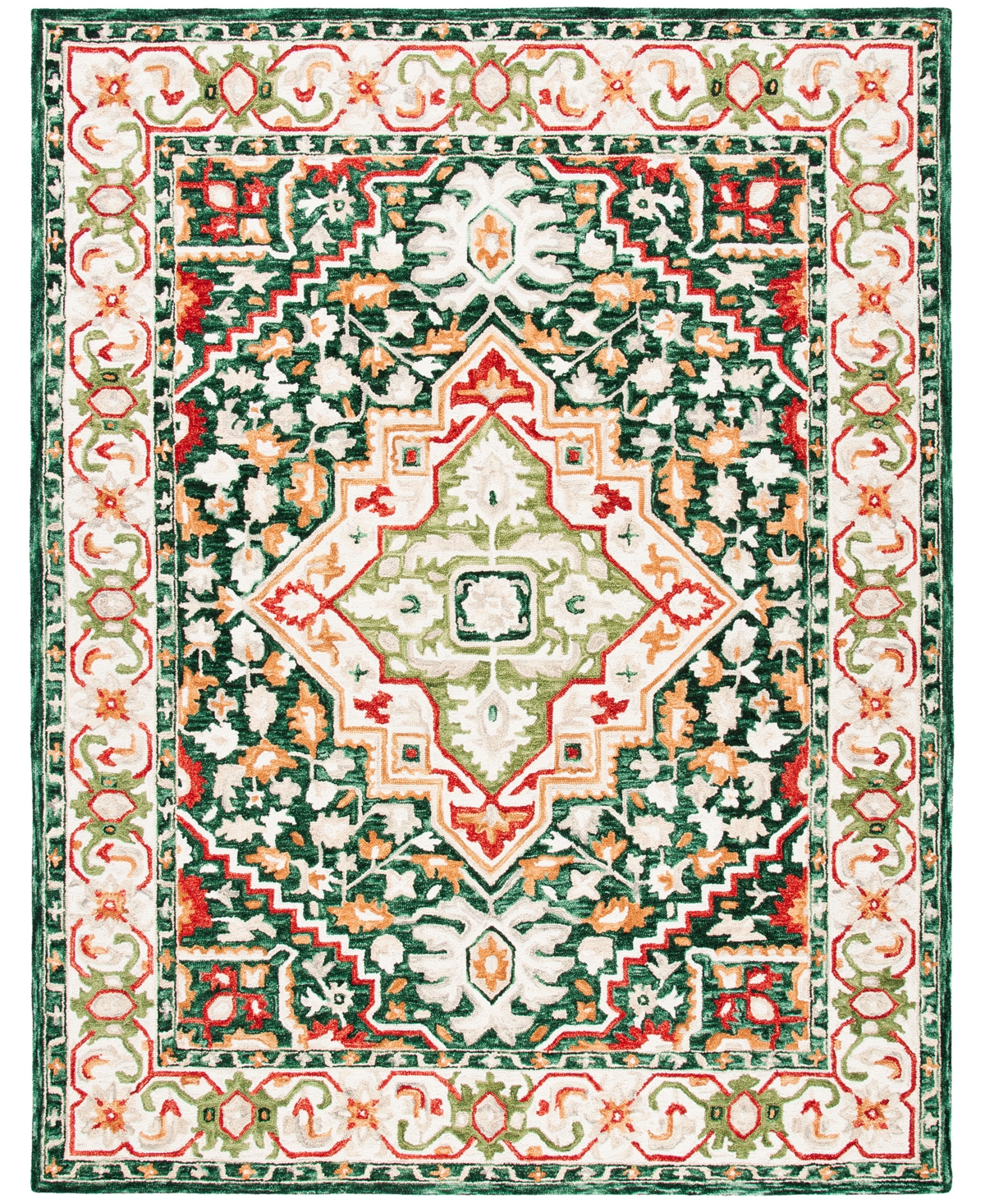 Safavieh Aurora APN705 8' x 10' Area Rug - Green, Red