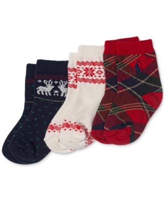 Polo Ralph Lauren - Baby Holiday Novelty Crew Socks