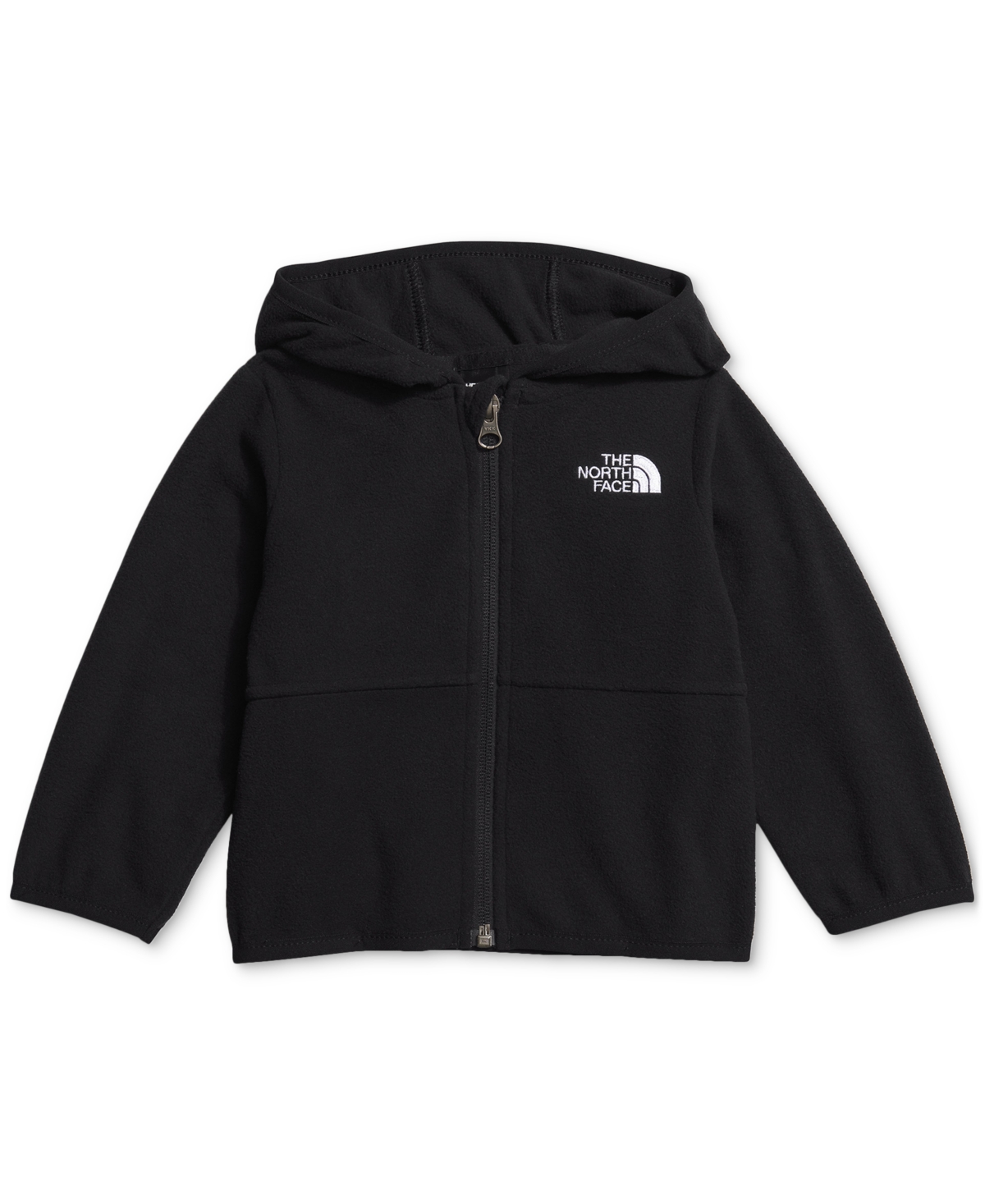 Shop The North Face Baby Boys And Baby Girls Glacier Full-zip Hoodie In Tnf Black