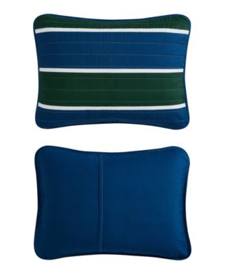 Knots Cove Cotton Reversible 3 Piece Quilt Set, Full/Queen