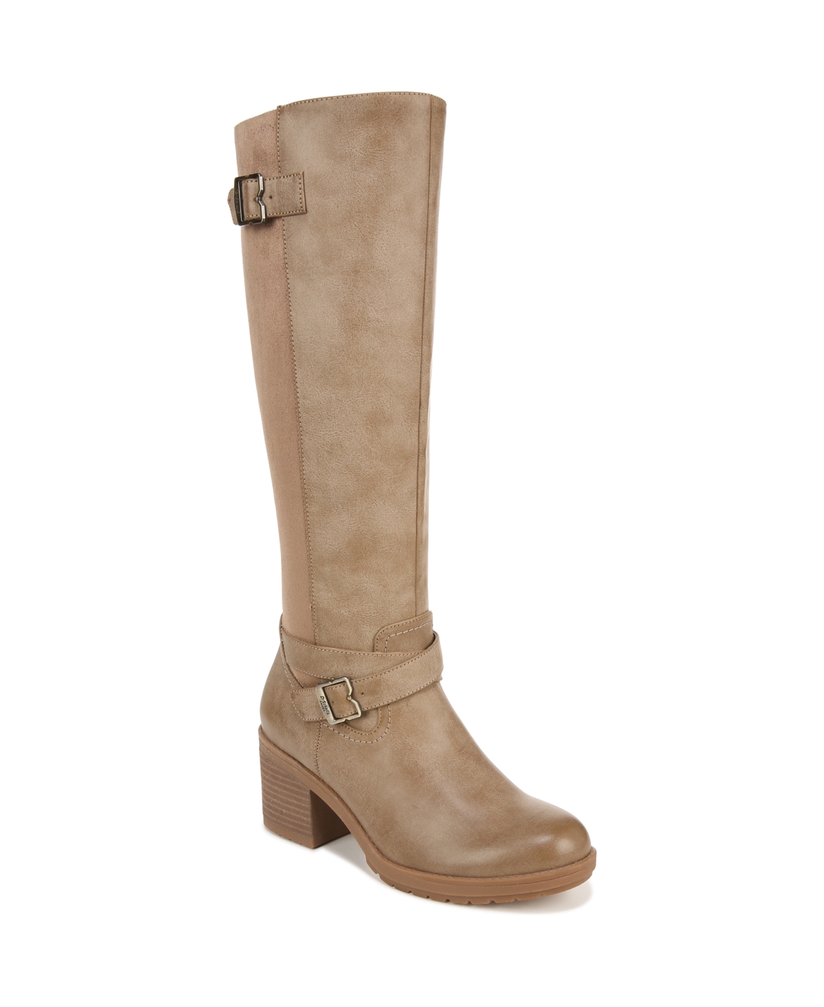 Women's Prairie High Shaft Boots - Taupe Faux Leather/Fabric