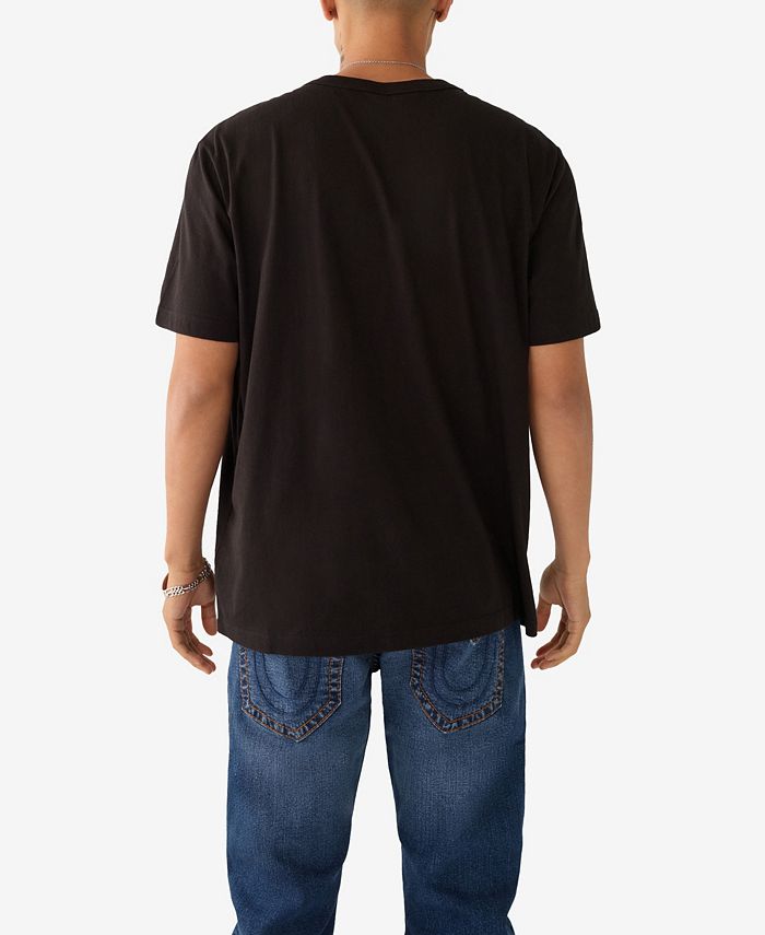 True Religion Men's Short Sleeve Relaxed Felt T-shirt - Macy's
