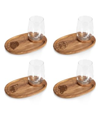 Star Wars Dark Side Wine Appetizer Plate Set of 4